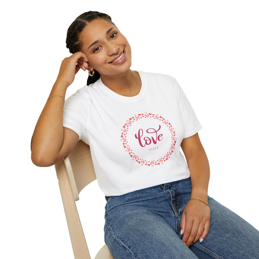Love 21424 - Crewneck Valentine, Valentins TShirt, Crewneck Tee-Shirt, Gifted Tshirt Gift