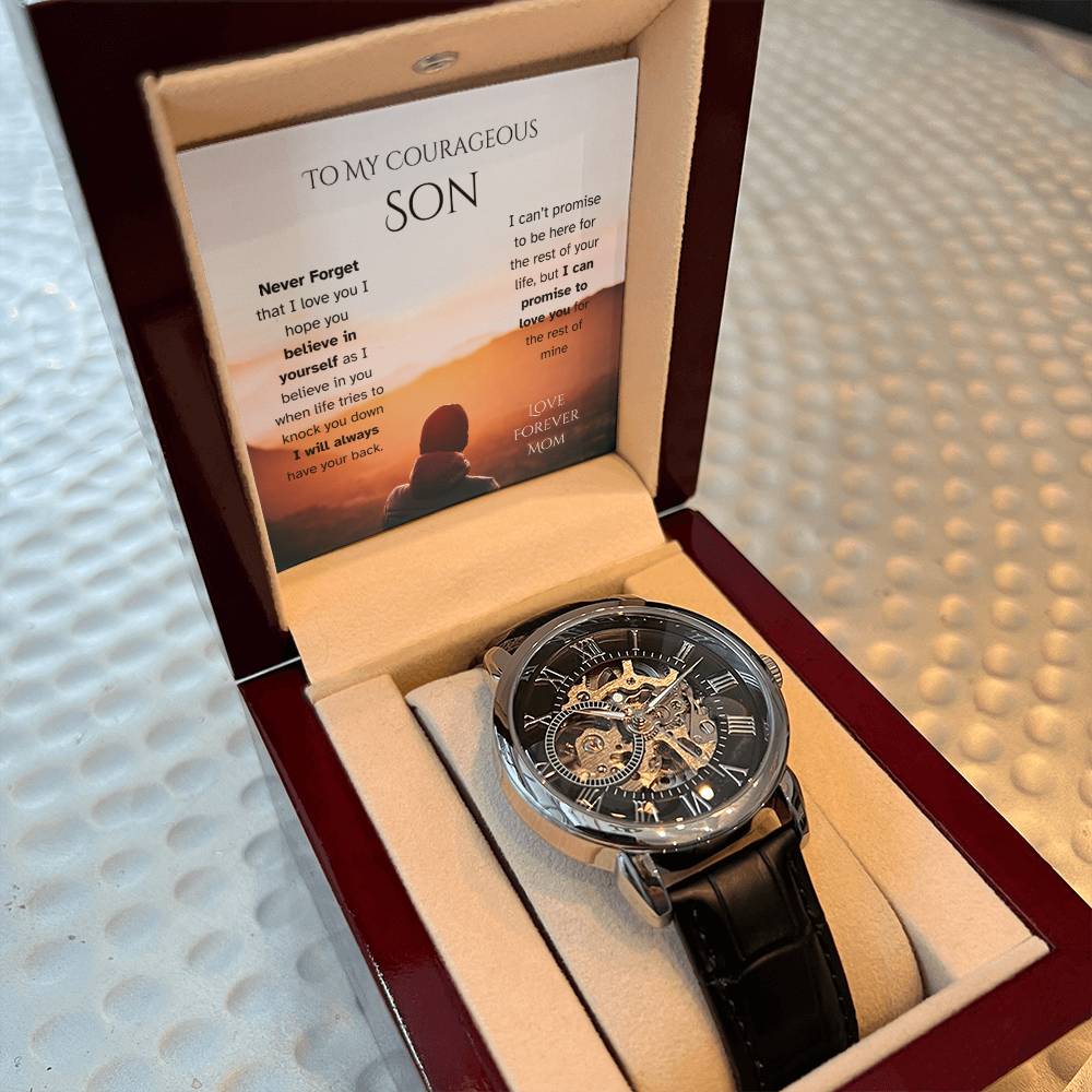 Personal Gift For Sons, Watch Series, Ultra Watch, Mom-Son, To Our Son